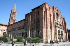 Basilique St Sernin, Toulouse, Sør-Frankrike, Frankrike