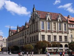 Wroclaw, Unesco Verdensarv, gamlebyen, historisk bydel, middelalder, markedsplass Rynek, Odra, Sør-Polen, Polen