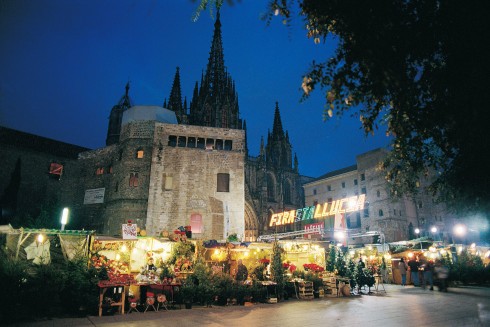 Barcelona, Barrio Gotico, La Sagrada Familia, katalansk, Unescos liste over Verdensarven, Antoni Gaudi, Parc Guell, Catalunia, Spania