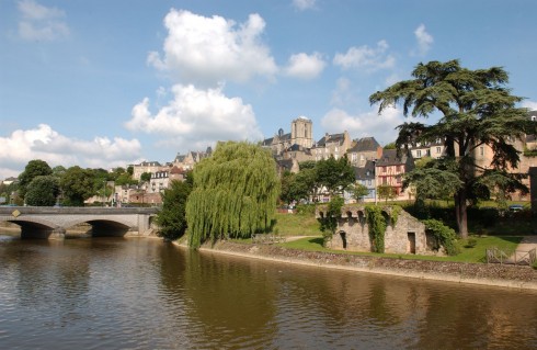 Le Mans, Maine, Vieux Mans, Sarthe, La Cité Plantagenét, romertid, middelalder, Henry den II. La Reine Berenger, Cathédrale Saint-Julien de Le mans, Unescos liste over Verdensarven, Vest-Frankrike, Frankrike