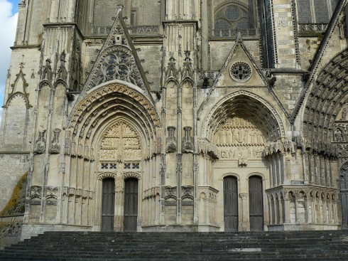 Cathédrale St.-Etienne, Bourges, bindingsverk, Vieux Ville, Unescos liste over Verdensarven, Vest-Frankrike, Frankrike