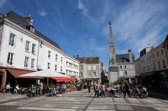 Chartres, Vielle Ville, Cathedrale Notre dame de Chartres, Eure, Eure et Loire, Unescos liste over Verdensarven, Vest-Frankrike, Frankrike