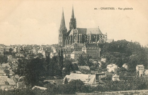 Chartres, Vielle Ville, Cathedrale Notre dame de Chartres, Eure, Eure et Loire, Unescos liste over Verdensarven, Vest-Frankrike, Frankrike