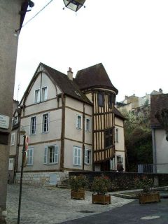 Chartres, Escalier de la Reine Berthe, Vielle Ville, Cathedrale Notre dame de Chartres, Eure, Eure et Loire, Unescos liste over Verdensarven, Vest-Frankrike, Frankrike