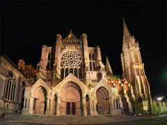 Chartres, Vielle Ville, Cathedrale Notre Dame de Chartres, Eure, Eure et Loire, Unescos liste over Verdensarven, Vest-Frankrike, Frankrike