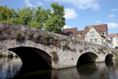 Chartres, Pont de Bouju, Cathedrale Notre dame de Chartres, Eure, Eure et Loire, Unescos liste over Verdensarven, Vest-Frankrike, Frankrike