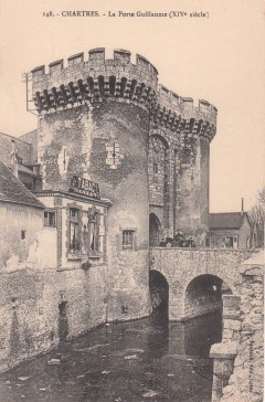 Chartres, Porte Guillaume, Cathedrale Notre dame de Chartres, Eure, Eure et Loire, Unescos liste over Verdensarven, Vest-Frankrike, Frankrike