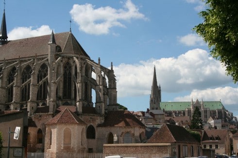 Chartres, Saint-Père, Vielle Ville, Cathedrale Notre Dame de Chartres, Eure, Eure et Loire, Unescos liste over Verdensarven, Vest-Frankrike, Frankrike