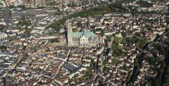 Chartres, Vielle Ville, Cathedrale Notre dame de Chartres, Eure, Eure et Loire, Unescos liste over Verdensarven, Vest-Frankrike, Frankrike