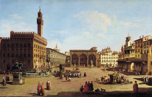 Firenze, Palazzo Vecchio, renessanse, middelalder, Unescos liste over Verdensarven, historisk bydel, gamleby, Toscana, Midt-Italia, Italia