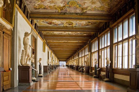 Firenze, Uffizi, renessanse, middelalder, Unescos liste over Verdensarven, historisk bydel, gamleby, Toscana, Midt-Italia, Italia