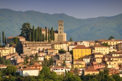 Barga, Garfagnana, Toscana, Midt-Italia, Italia