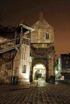  Honfleur, greniers-a-sel, Église Saint-Étienne, Vieux Bassin, impresjonistene, Hundreårskrigen, Normandie, Calvados, Vest-Frankrike