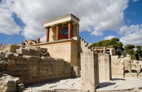 Knossos, Heraklion, Kreta, hellas