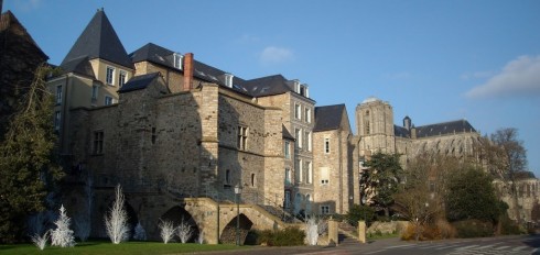 Le Mans, Maine, Vieux Mans, Sarthe, La Cité Plantagenét, romertid, middelalder, Henry den II. La Reine Berenger, Cathédrale Saint-Julien de Le mans, Unescos liste over Verdensarven, Vest-Frankrike, Frankrike