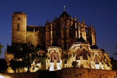  Le Mans, Maine, Vieux Mans, Sarthe, La Cité Plantagenét, romertid, middelalder, Henry den II. La Reine Bérengère, Cathédrale Saint-Julien de Le mans, Unescos liste over Verdensarven, Vest-Frankrike, Frankrike