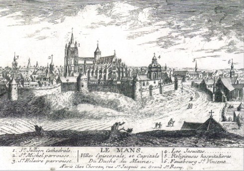 Le Mans, Maine, Vieux Mans, Sarthe, La Cité Plantagenét, romertid, middelalder, Henry den II. La Reine Berenger, Cathédrale Saint-Julien de Le mans, Unescos liste over Verdensarven, Vest-Frankrike, Frankrike