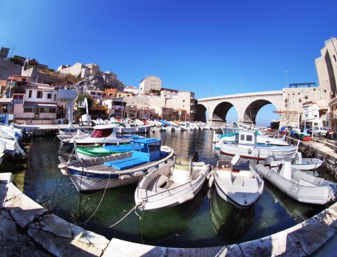 Vallon des Auffes, Marseille, Unescos liste over Verdensarven, Vieux Port, Vieux ville, gamlebyen, middelalder, Rhône, Sør-Frankrike, Frankrike