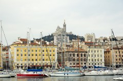 La Vieux Port, Marseille, Unescos liste over Verdensarven, Vieux Port, Vieux ville, gamlebyen, middelalder, Rhône, Sør-Frankrike, Frankrike