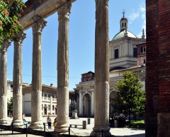 Renessanseklosteret San Lorenzo Maggiore, Milano, Unescos liste over Verdensarven, Lombardia, Nord-Italia-Italia