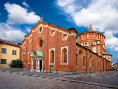 Santa Maria Grazie,  Leonardo da Vinci, Milano, Unescos liste over Verdensarven, Lombardia, Nord-Italia-Italia