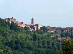 Montepulciano, gamleby, historisk, Toscana, Midt-Italia, Italia