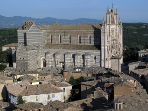 Duomo, Orvieto, middelalder, Umbria, Midt-Italia, italia