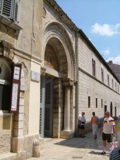 Basilica St Euphrasius, bysantinsk, Porec, gamlebyen, historisk bysenter, Unescos liste over Verdensarven, Istria, Kroatia