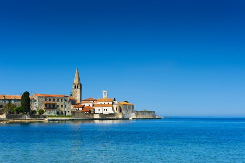 Basilica St Euphrasius, bysantinsk, Porec, gamlebyen, historisk bysenter, Unescos liste over Verdensarven, Istria, Kroatia