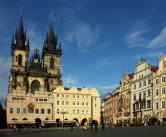 Praha, Stare Mesto, Unesco Verdensarven, middelalder, markedsplassen, Karlsbroen, Böhmen, Tsjekkia