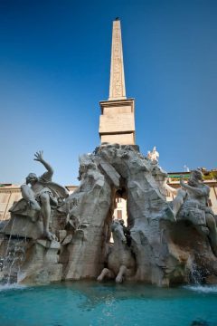 Berninis Fontana, Roma, Unescos liste over Verdensarven, romerriket, Forum, antikken, historiske bydeler, gamlebyen, Trastevere, den evige stad, Tiber, Vatikanet, Panthon, Roma, Midt-Italia, Italia