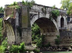 Ponte Rotto, Roma, Unescos liste over Verdensarven, romerriket, Forum, antikken, historiske bydeler, gamlebyen, Trastevere, den evige stad, Tiber, Vatikanet, Panthon, Roma, Midt-Italia, Italia