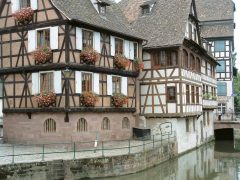 Strasbourg, Musée Alsacien, Grand Île, gamleby, historiske bysenter, Unescos liste over Verdensarven, bindingsverk, kanaler, Palais Rohan, Nord-Frankrike, Frankrike