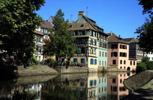 Strasbourg, Musée Alsacien, Grand Île, gamleby, historiske bysenter, Unescos liste over Verdensarven, bindingsverk, kanaler, Palais Rohan, Nord-Frankrike, Frankrike