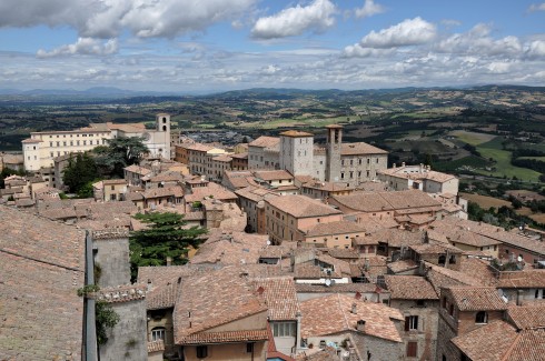 Todi, middelalder, Umbria, Midt-Italia, italia