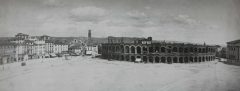  Verona, Arena, Piazza delle Erbe, Piazza Signori, Piazza Bra, Unescos liste over Verdensarven, romerriket, antikken, historiske bydeler, gamlebyen, Veneto, Nord-Italia, Italia