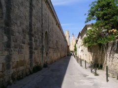 Festningsbyen, Aigues Mortes, middelalder, camargues, Sør-Frankrike, Frankrike