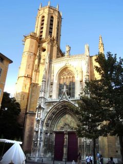 Cathédrale St-Saveur, Aix-en-Provence, Provence, Cote d'Azur, Sør-Frankrike, Frankrike