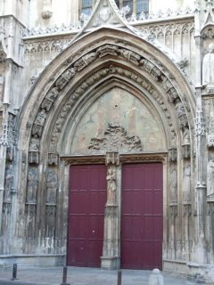 Cathédrale St-Saveur fra 1200-tallet, Aix-en-Provence, Provence, Cote d'Azur, Sør-Frankrike, Frankrike