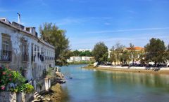 Tavira, Algarvekysten, Sør-Portugal, Portugal