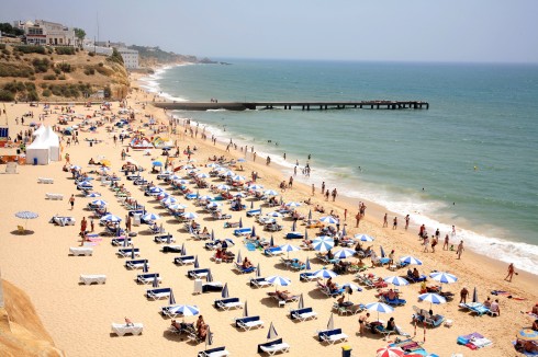 Albufeira, Algarvekysten, Sør-Portugal, Portugal