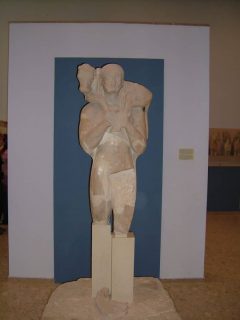 Kalvebæreren, Akropolis-museet, Athen, Hellas