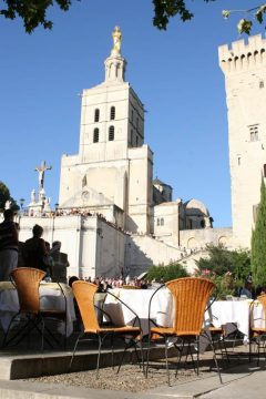  Avignon, Unescos liste over Verdensarven, Pavepalasset, Vieux ville, gamlebyen, middelalder, Rhône, Sør-Frankrike, Frankrike