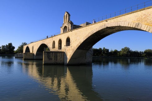  Avignon, Unescos liste over Verdensarven, Pont St.-Bénezét, Pavepalasset, Vieux ville, gamlebyen, middelalder, Rhône, Sør-Frankrike, Frankrike