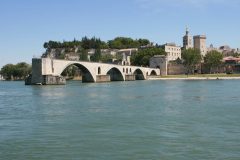 Pont St.-Bénezét,  Avignon, Unescos liste over Verdensarven, Pavepalasset, Vieux ville, gamlebyen, middelalder, Rhône, Sør-Frankrike, Frankrike