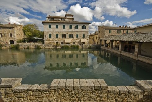 Bagni Vignoni, Toscana, Midt-Italia, Italia