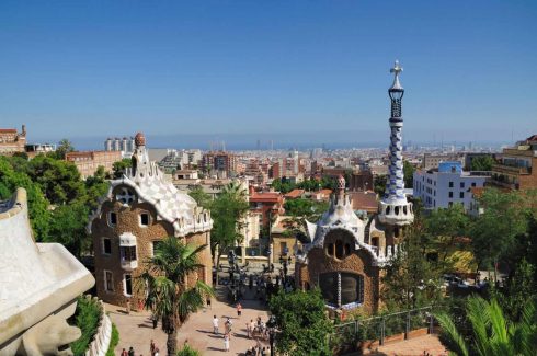  Barcelona, Barrio Gotico, La Sagrada Familia, katalansk, Unescos liste over Verdensarven, Antoni Gaudi, Parc Guell, Catalunia, Spania