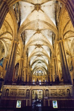 Barrio Ghotico, La Seu, Barcelona, katalansk, Unescos liste over Verdensarven, Antoni Gaudi, Guell, Catalunia, Spania