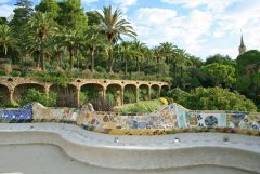 Parc Güell, Barcelona, katalansk, Unescos liste over Verdensarven, Antoni Gaudi, Guell, Catalunia, Spania