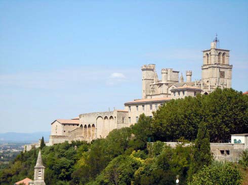 Cathédrale St Nazaire, Béziers, Languedoc, Sør-Frankrike, Frankrike